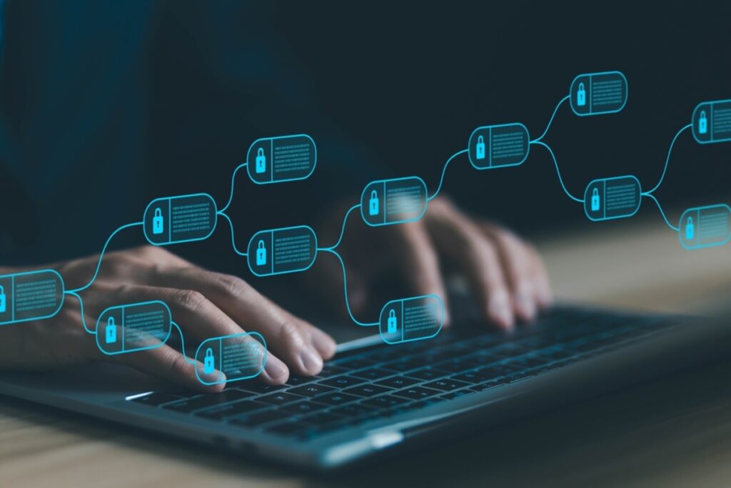 الفرق بين طبقات البلوكتشين